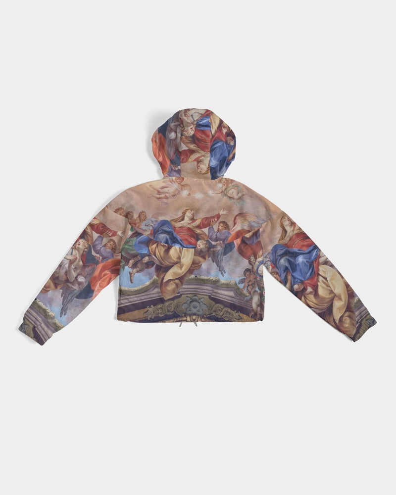 Art of Lust Women's Cropped Windbreaker