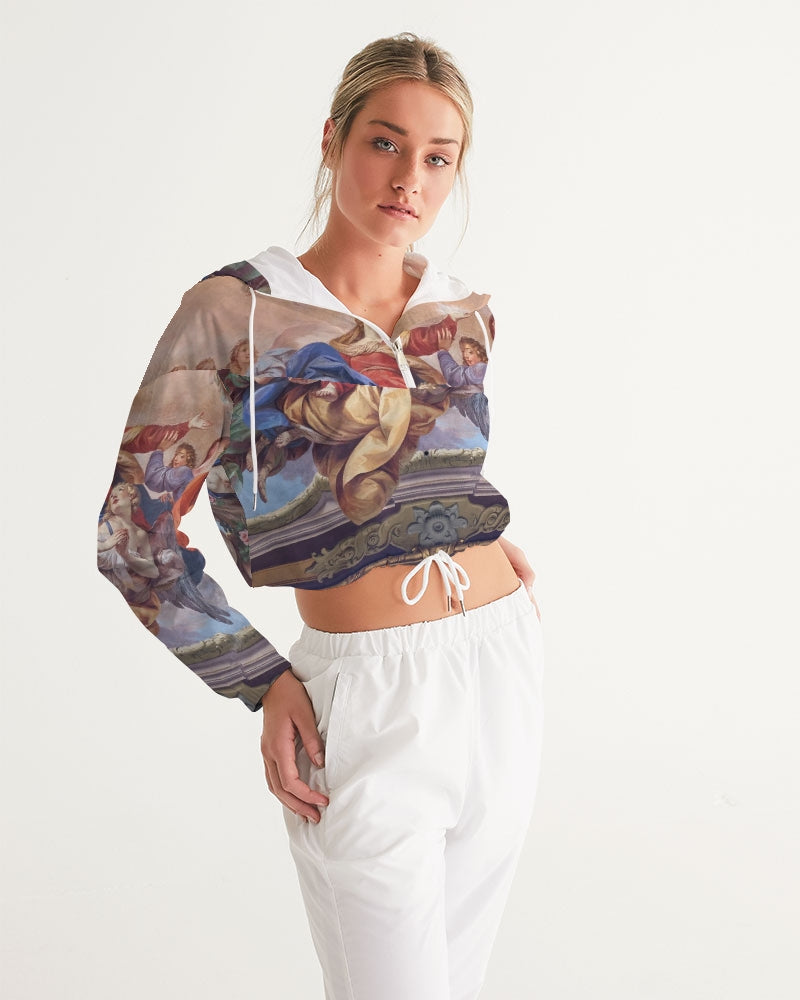 Art of Lust Women's Cropped Windbreaker