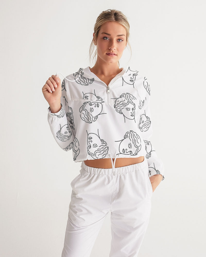 Order In The Court Women's Cropped Windbreaker