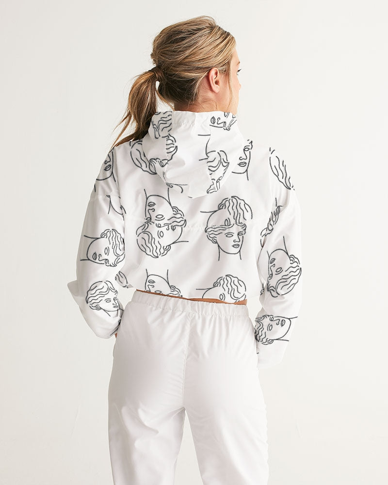 Order In The Court Women's Cropped Windbreaker