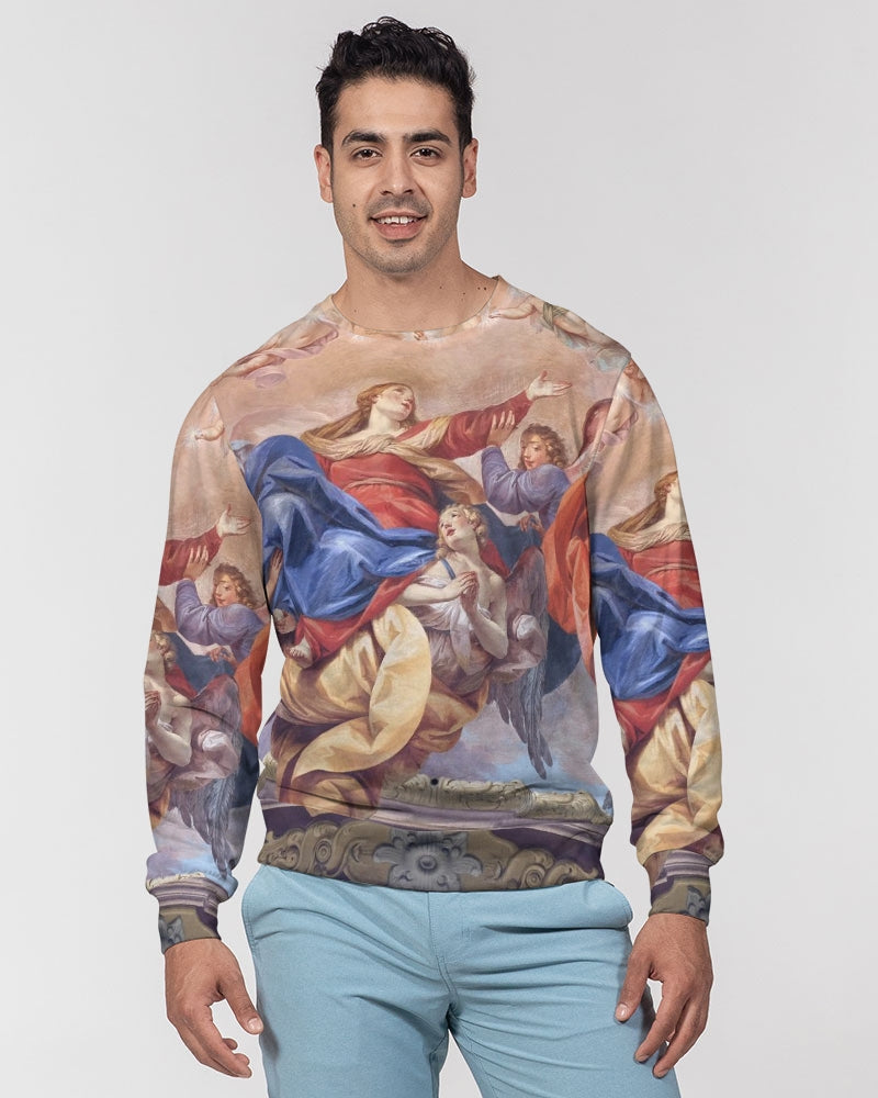 Art of Lust Men's Classic French Terry Crewneck Pullover