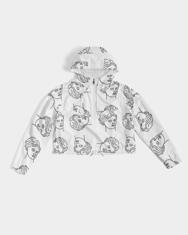 Order In The Court Women's Cropped Windbreaker