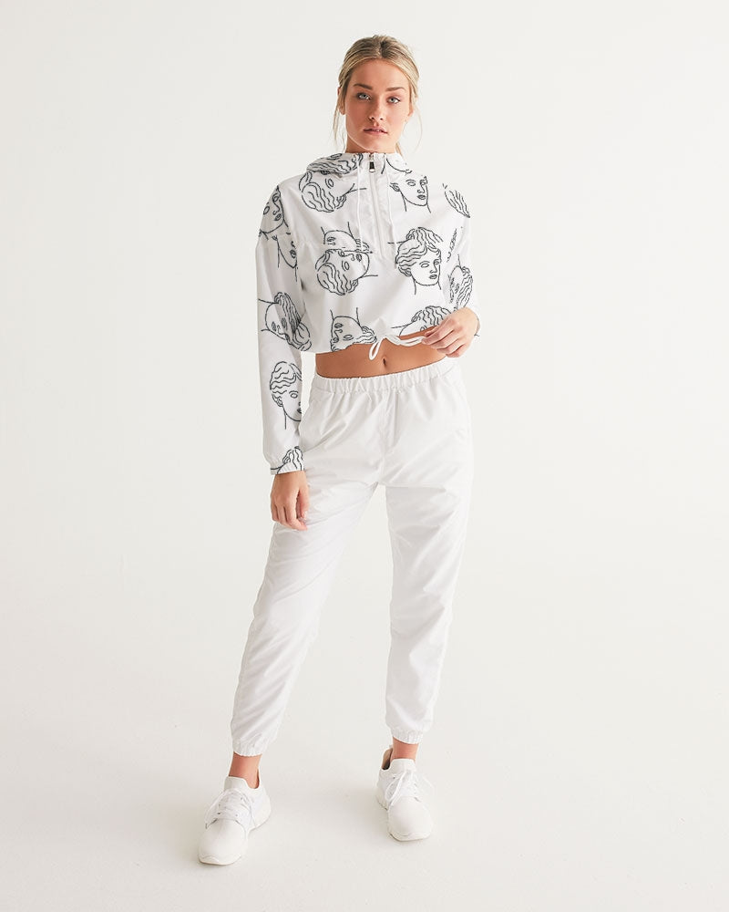 Order In The Court Women's Cropped Windbreaker