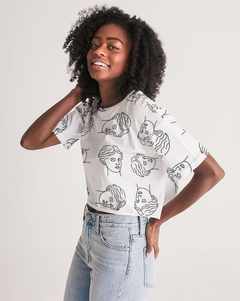 Order In The Court Women's Lounge Cropped Tee