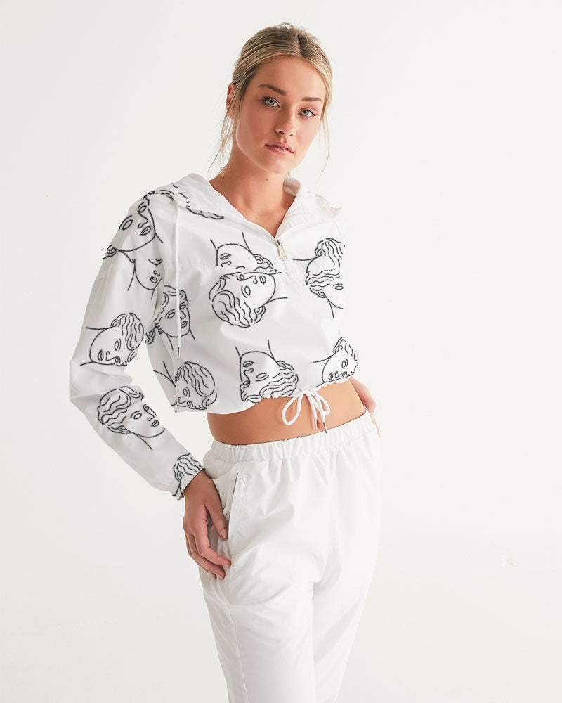 Order In The Court Women's Cropped Windbreaker