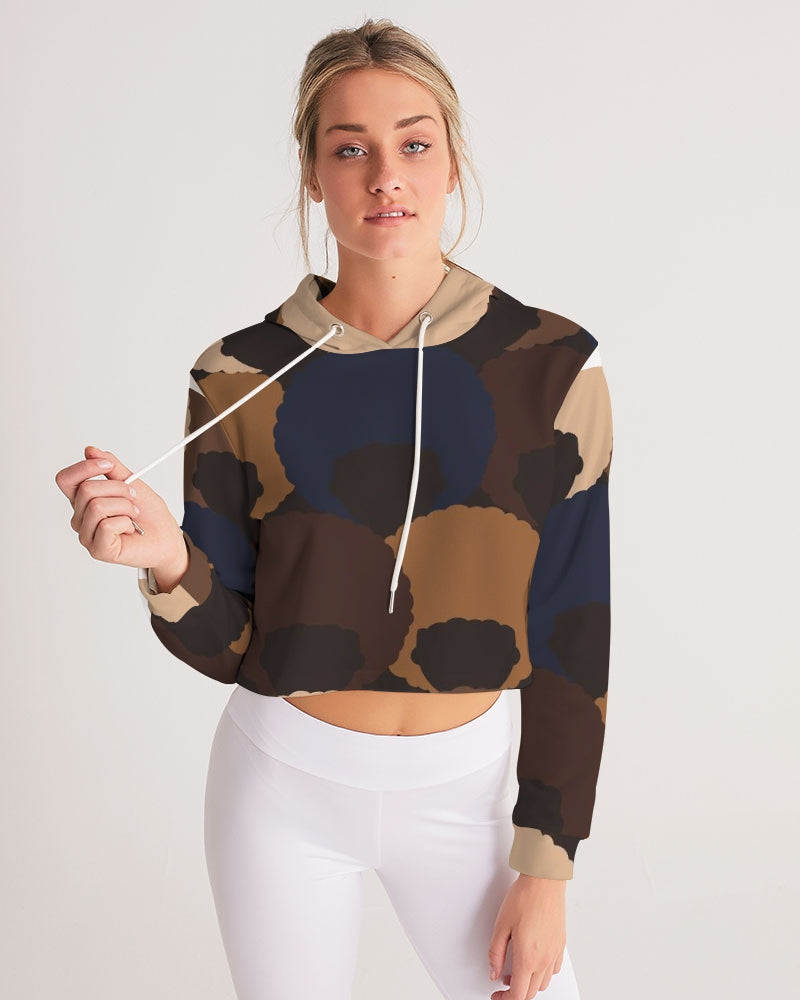 Fro-zone Women's Cropped Hoodie