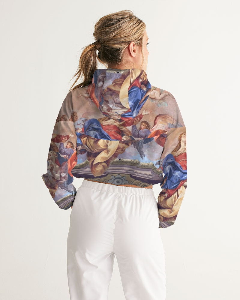 Art of Lust Women's Cropped Windbreaker